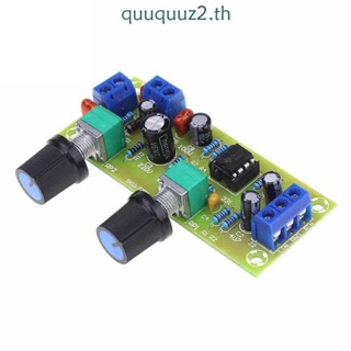 Quu โมดูลปรีแอมป์ซับวูฟเฟอร์ 2 1 ช่อง สําหรับ DC 10-24v 22hz-300hz DIY