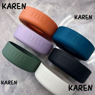 Karen ฝาครอบขวดน้ํา ซิลิโคน เส้นผ่าศูนย์กลาง 71-77 มม. ทนทาน กันลื่น