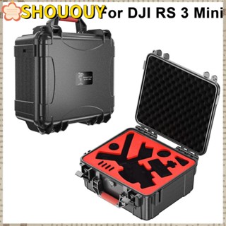 Shououy กล่องเก็บของ แบบแข็ง กันระเบิด แบบพกพา อุปกรณ์เสริม สําหรับ DJI RS 3 Mini