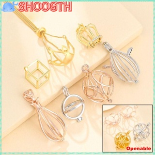 Shoogth จี้ลูกปัดหินเงินแท้ 925 สีทอง เครื่องประดับ สําหรับผู้หญิง และผู้ชาย