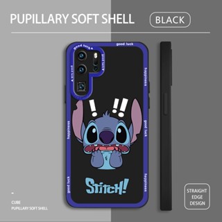 เคสโทรศัพท์ซิลิโคน TPU แบบนิ่ม ลายการ์ตูน Stitch กันกระแทก สําหรับ Huawei P30 Pro P40 Lite 4G 5G Mate 20 Pro