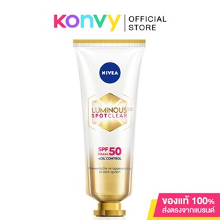 NIVEA Luminous 630 Spotclear Sun Protect SPF50 PA+++ 40ml.