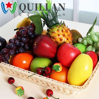 Quillan ผลไม้ประดิษฐ์ เหมือนจริง บ้าน สีส้ม โฟมปลอม เครื่องประดับจําลอง