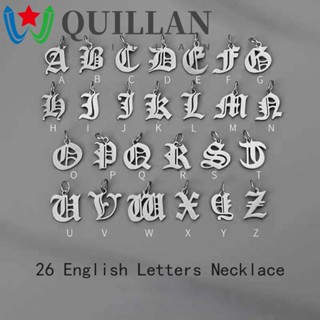 Quillan สร้อยคอโซ่เหล็กไทเทเนียม หนา สไตล์เกาหลี พังก์ ของขวัญเพื่อน แฟนสาว ของขวัญแฟนสาว โซ่เสื้อกันหนาว สร้อยคอคู่รัก