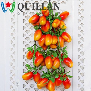 Quillan ผักปลอม ผลไม้ปลอม โฟม DIY สําหรับตกแต่งบ้าน พร็อพถ่ายภาพ