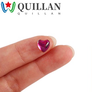 Quillan เพชรเทียม พลอยเทียม 3D สําหรับตกแต่งเล็บ