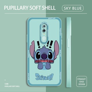 เคสโทรศัพท์ซิลิโคน TPU แบบนิ่ม ลายการ์ตูน Stitch กันกระแทก สําหรับ OPPO Find X3 5G F11 F9 Pro F5 Plus