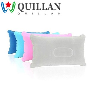 Quillan หมอนเป่าลม แบบนิ่ม หลากสีสัน สําหรับเดินทาง