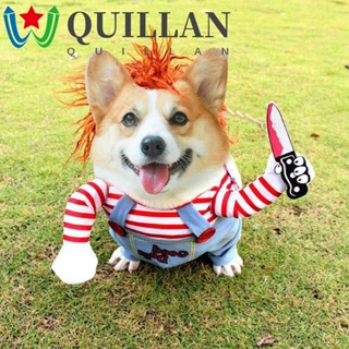 Quillan ชุดเครื่องแต่งกายตุ๊กตาสุนัข สําหรับแต่งตัว