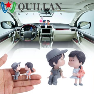 Quillan ฟิกเกอร์แดชบอร์ด คอนโซลกลาง อะไหล่ตกแต่งภายในรถยนต์