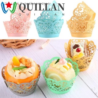 Quillan ถ้วยห่อคัพเค้ก หลากสี 12 ชิ้น / ล็อต