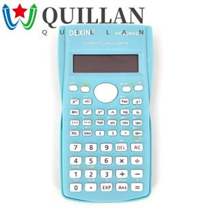 Quillan เครื่องคิดเลขวิศวกรรม 82MS 240 ฟังก์ชั่น สําหรับโรงเรียน สํานักงาน