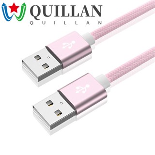 Quillan สายเคเบิลต่อขยาย USB Type A ฮาร์ดดิสก์ 1 เมตร 1.5 เมตร 2 เมตร แบบพกพา