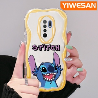 เคสโทรศัพท์มือถือใส แบบนิ่ม ลาย Stitch กันกระแทก สําหรับ Xiaomi Redmi 10 Prime 10C 9 Prime 12C POCO C55 POCO M2