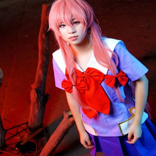 ชุดเดรสคอสเพลย์ Mirai Nikki 2nd Gasai Yuno พร้อมวิกผม