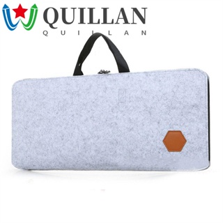 Quillan กระเป๋าเก็บคีย์บอร์ด 87 คีย์ 104 คีย์ ขนาดใหญ่ จุของได้เยอะ สําหรับคอมพิวเตอร์