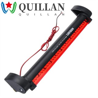 Quillan ไฟเบรกท้ายรถยนต์ LED สีแดง 1 ชิ้น