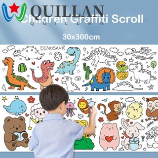 Quillan ม้วนกระดาษวาดภาพกราฟฟิติ สําหรับเด็ก