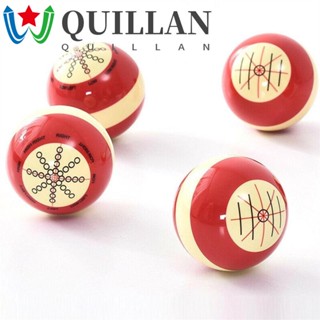 Quillan ลูกคิวบิลเลียด เรซิ่น ทนทาน 57.2 มม. 52.5 มม. สีดํา สําหรับฝึกเล่นคิวบอล