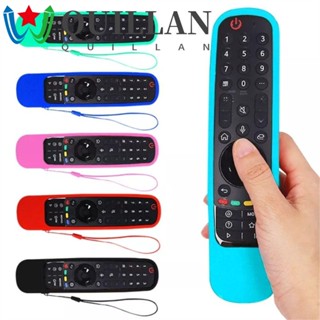 Quillan ปลอกซิลิโคน กันกระแทก อุปกรณ์เสริม สําหรับรีโมตคอนโทรลทีวี LG MR21GA MR21N LG Oled