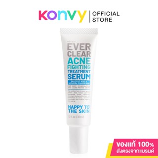 Happy To The Skin Ever Clear Acne Fighting Treatment Serum 30ml เซรั่มสำหรับผิวเป็นสิวง่าย.