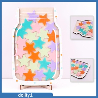 [Dolity1] ขวดโหลใส่เครื่องดื่ม 25 ดาว พฤติกรรมเชิงบวก สําหรับตกแต่งบ้าน ทุกเพศ