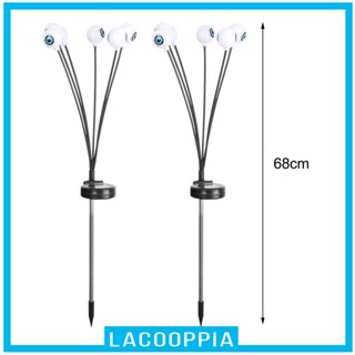 [ 2x โคมไฟ LED พลังงานแสงอาทิตย์ กันน้ํา สําหรับติดตกแต่งสวน ฮาโลวีน