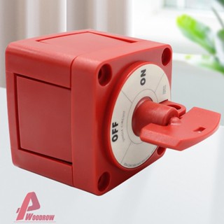 {พร้อมส่ง} สวิตช์ตัดแบตเตอรี่ M-Series พร้อมลูกบิด 300A 48V [Woodrow.th]