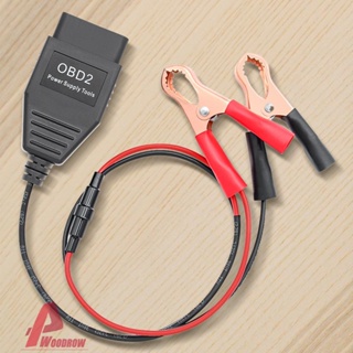 {พร้อมส่ง} สายเคเบิลพาวเวอร์ซัพพลาย OBD2 [Woodrow.th]