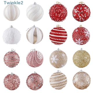 Twinkle ลูกบอลแขวน ของขวัญคริสต์มาส DIY 4 ชิ้น ต่อชุด