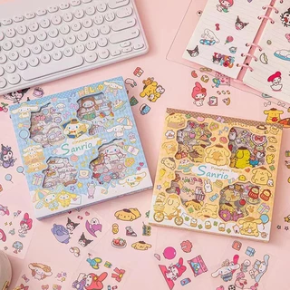 🔥สติกเกอร์ คุโรมิ 【100 ชิ้น】 กันน้ำ ลายการ์ตูนซานริโอ้น่ารัก สําหรับติดตกแต่งกล่องของขวัญ