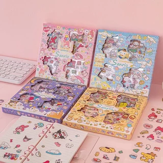 🔥สติกเกอร์ คุโรมิ 【100 ชิ้น】 กันน้ำ ลายการ์ตูนซานริโอ้น่ารัก สําหรับติดตกแต่งกล่องของขวัญ