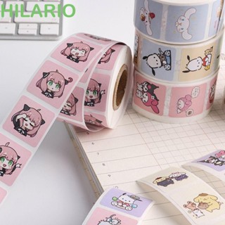 Hilario สติกเกอร์ ลายการ์ตูนคุโรมิน่ารัก สําหรับติดตกแต่งสมุดไดอารี่ อัลบั้ม Cinnamoroll DIY