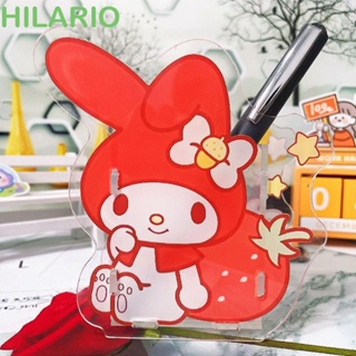 Hilario กล่องเก็บดินสออะคริลิคใส ขนาดใหญ่ จุของได้เยอะ ลาย Kuromi My Melody Cinnamoroll สําหรับสํานักงาน โรงเรียน