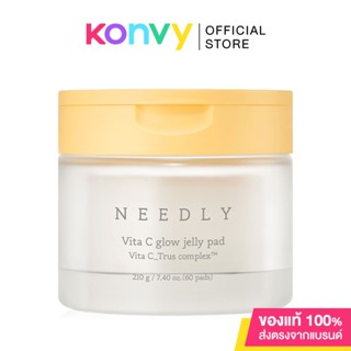 NEEDLY Vita C Glow Jelly Pad 210g นีดลี่ วีต้า ซี โกลว์ เจลลี่ แพด ปรับผิวหมองคล้ำให้ขาวกระจ่างใส.