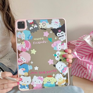 เคสแท็บเล็ตอะคริลิค ลายการ์ตูนคิตตี้น่ารัก สําหรับ iPad 10 iPad Pro 12.9 Sanrio iPad Pro 11 iPad 10.2 iPad 9.7 iPad Air 3 4 5