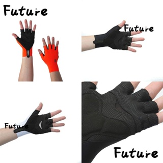 Future ถุงมือขี่จักรยาน ระบายอากาศ ถุงมือกีฬา กันลื่น รั้งข้อมือ