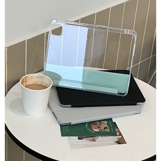 เคสโทรศัพท์มือถือหนัง PC อะคริลิค PC แข็ง แบบฝาพับ พร้อมช่องใส่ดินสอ สําหรับ Xiaomi Pad 6 Pro 2023 11 นิ้ว Mi Pad 5 5 Pro 11 นิ้ว