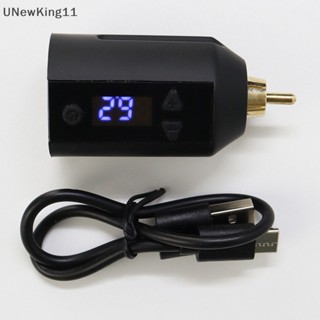 Unewking พาวเวอร์ซัพพลายเครื่องสักไร้สาย USB 1500mAh ปรับได้ สําหรับเครื่องสัก 1 ชิ้น