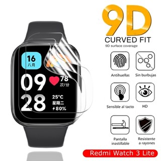 ฟิล์มไฮโดรเจลนิ่ม กันรอยหน้าจอ ไม่ใช่กระจก สําหรับ Xiaomi Redmi Watch 3 Lite Smartwatch 3 Active 1.83 นิ้ว