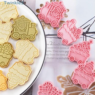 Twinkle แม่พิมพ์บิสกิต DIY สําหรับตกแต่งเบเกอรี่ 6 ชิ้น ต่อชุด