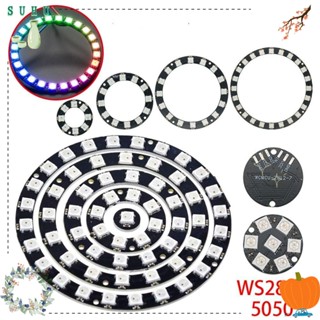 Suhu WS2812 5050 แหวนไฟไดรเวอร์ LED ครบสี