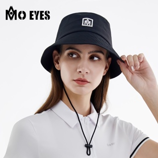 Mo EYES หมวกบังแดดกอล์ฟ กันลม ปรับได้ ดูดซับเหงื่อ พร้อมรูระบายอากาศ สําหรับผู้หญิง M23MZ002