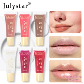 Julystar Fruit Essence Lip Glaze Moisturizing Lip Oil Water Glass ลิปกลอส [realbeauty]