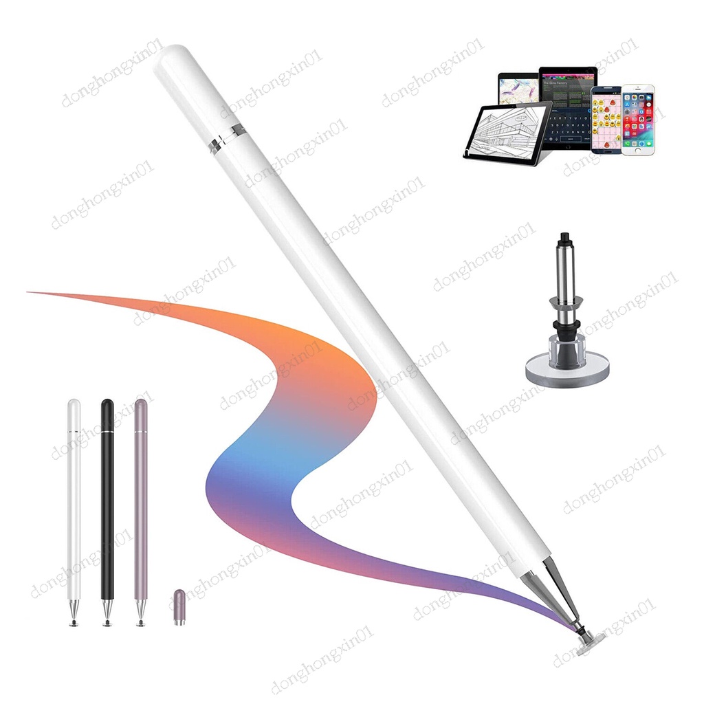 ปากกาสไตลัส 2 in 1 สําหรับแท็บเล็ตวาดภาพ Honor Pad X9 11.5 นิ้ว 2023 ELN-W09 X8 Pro 11.5 V8 V7 Pro 11 V6 V7 10.4 X8 10.1 X8 Lite 9.7