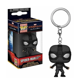 Spider Miles Morales Peter Parker GWEM พวงกุญแจจี ้ Action Figure ตุ ๊ กตาอะนิเมะของเล ่ นสําหรับแฟนๆ