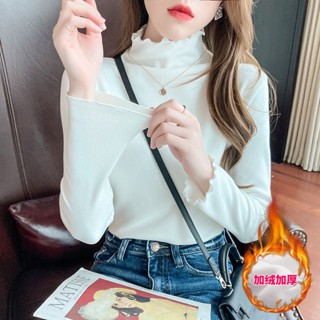 เสื้อบุขนแกะ บุผ้ากํามะหยี่ แบบหนา สองด้าน สไตล์ตะวันตก แฟชั่นฤดูใบไม้ร่วง และฤดูหนาว สําหรับผู้หญิง