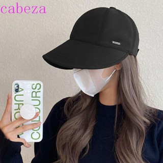 Cabeza หมวกบักเก็ต หมวกเบสบอล ผ้าฝ้าย พิมพ์ลายตัวอักษร ลําลอง เหมาะกับฤดูใบไม้ร่วง