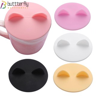 Buttterfly ฝาครอบถ้วยซิลิโคน ใช้ซ้ําได้ กันฝุ่น