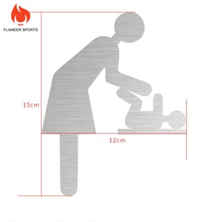 [Lzdzlx1] ป้ายเปลี่ยนผ้าอ้อม สเตนเลส สําหรับแม่ และเด็ก